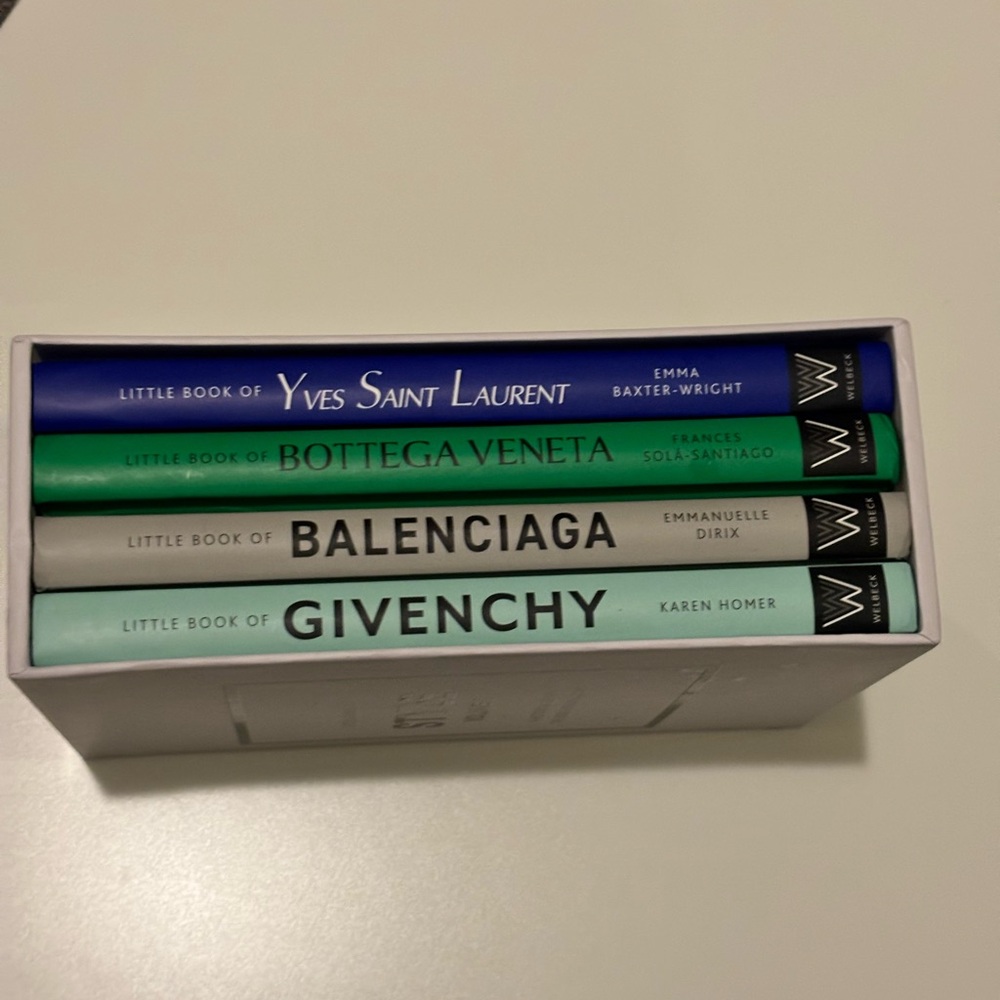 Little Guides of Style Box Set YSL,Balenciaga, Bottega Veneta, YSL